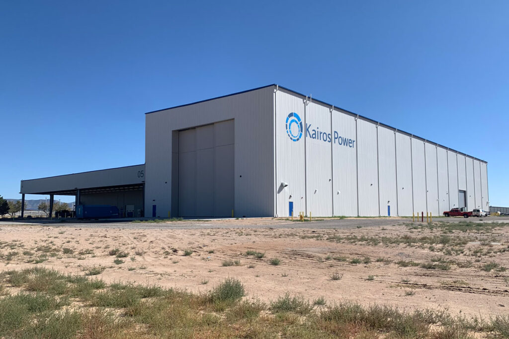 Kairos Power's testing facility (T-Facility) in Albuquerque, New Mexico