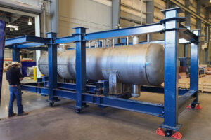 A modular equipment skid for Kairos Power's second Engineering Test Unit (ETU 2.0)