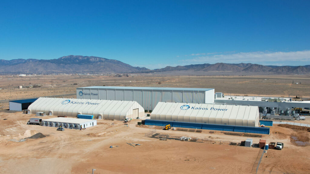 Kairos Power Manufacturing Development Campus aerial view