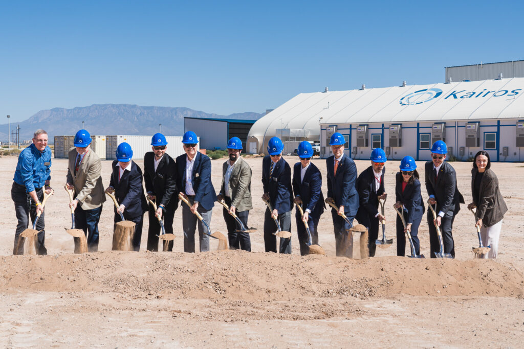 Kairos Power leadership, elected leaders, and key partners break ground on the Salt Production Facility